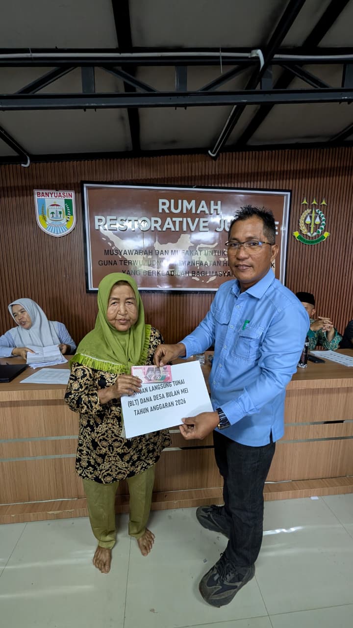 PENYALURAN BLT DANA DESA BULAN MEI 2026